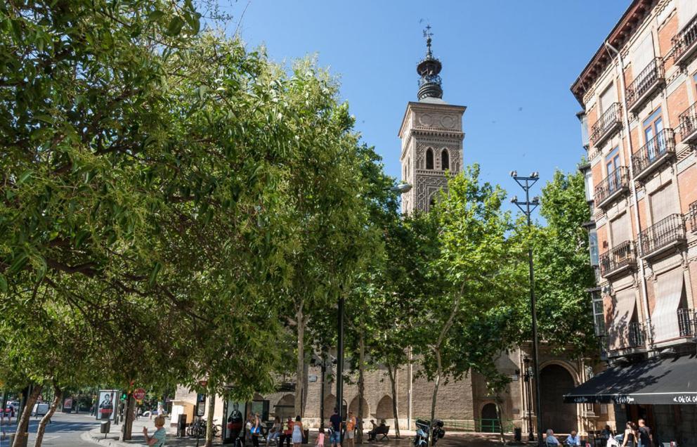 Appartamento Moderno Nuevo Luminoso Wi-Fi Plaza Del Pilar 2 Saragozza Esterno foto