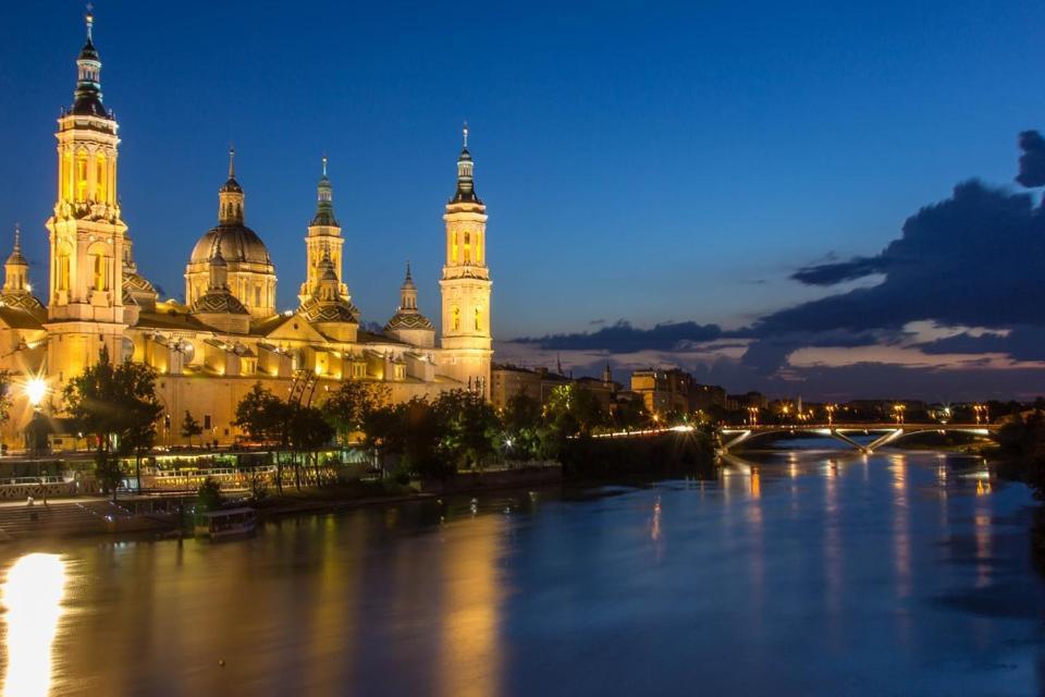 Appartamento Moderno Nuevo Luminoso Wi-Fi Plaza Del Pilar 2 Saragozza Esterno foto