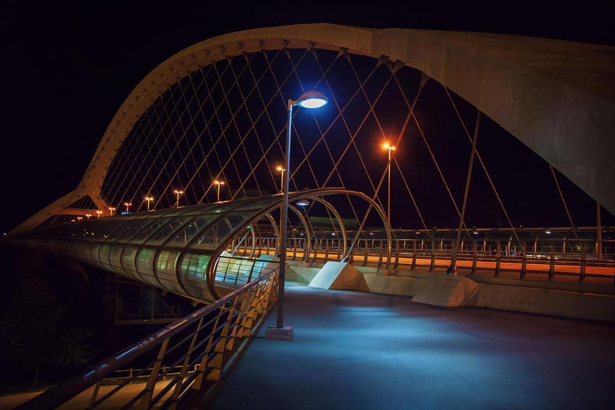 Appartamento Moderno Nuevo Luminoso Wi-Fi Plaza Del Pilar 2 Saragozza Esterno foto