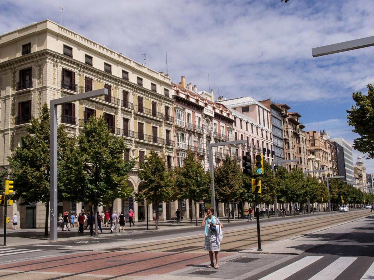 Appartamento Moderno Nuevo Luminoso Wi-Fi Plaza Del Pilar 2 Saragozza Esterno foto